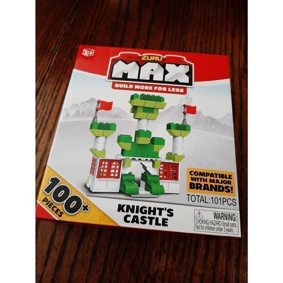 New 2 Zuru Max Building Block Sets Knight Castle Dragon Attack Compatible w Lego - Picture 4 of 5